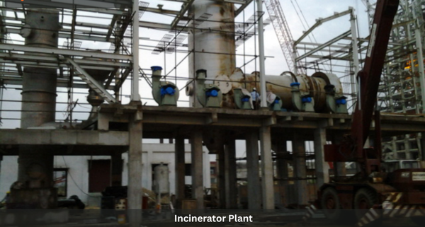 Incinerator Plant - Industrial waste management facility